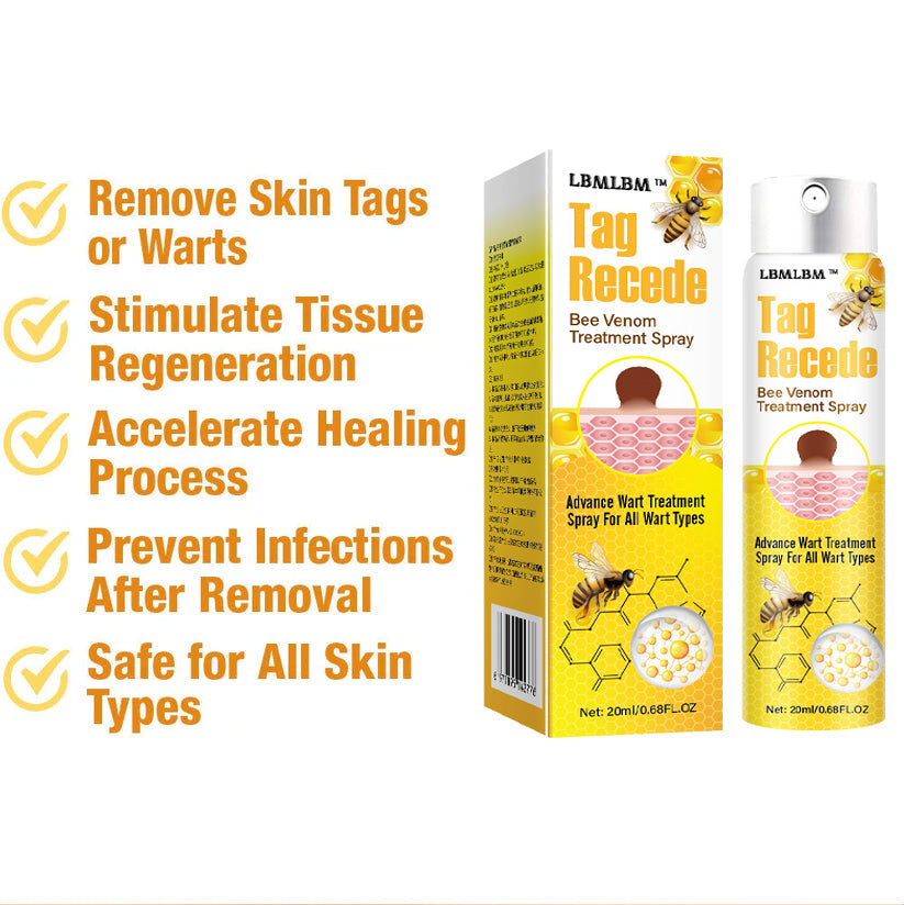 đ„Final 3 Hours: 80% OFF - LBMLBMâą TagRecede Bee Venom Treatment Spray