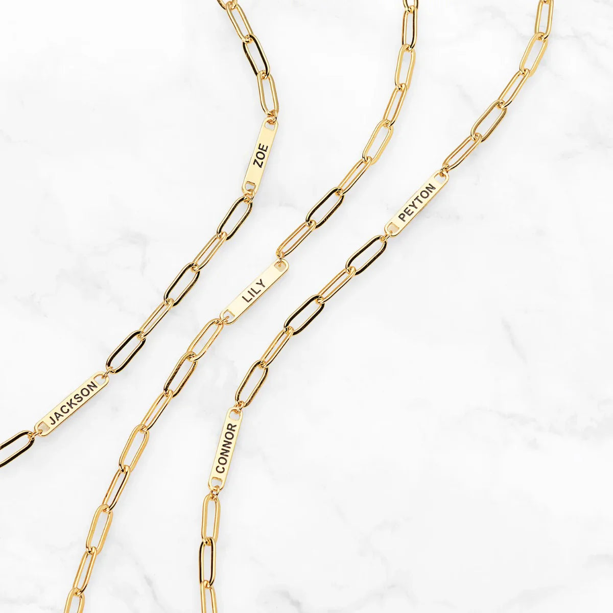 Chloe Multi-Name Pendant Necklace