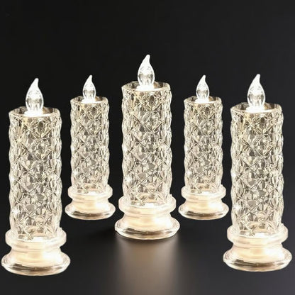 ✨ LED Crystal Candle Lights by LBMLBM™ – Long-Lasting, Elegant Tabletop Lighting for a Romantic Ambiance in Any Room 💖